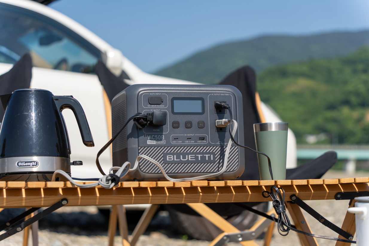 ブルーティ、災害対策およびアウトドアライフに最適な新製品 「AC50B