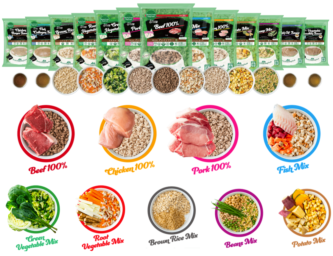 日本初※!24レシピをフードローテーションで毎月届く、手作りフレッシュ