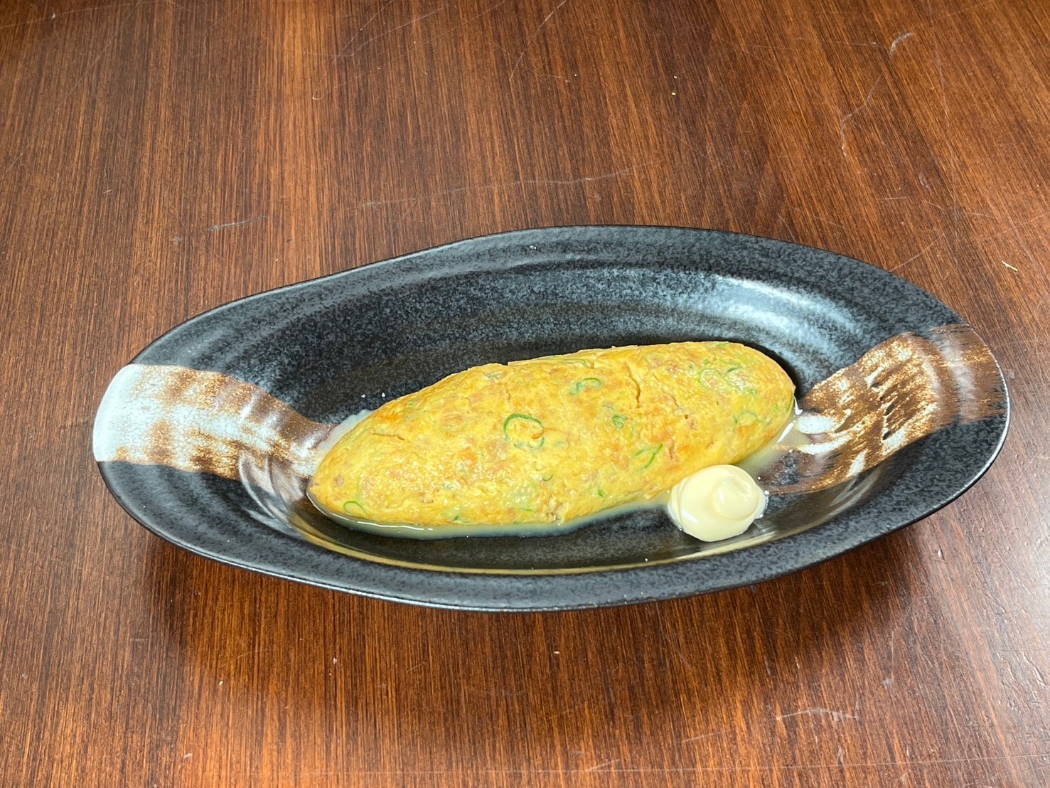 鶏そぼろの親子オムレツ