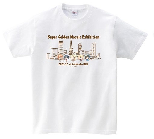 超・きんいろモザイク展 ～アニメシリーズ編～有楽町マルイ開催記念Tシャツ