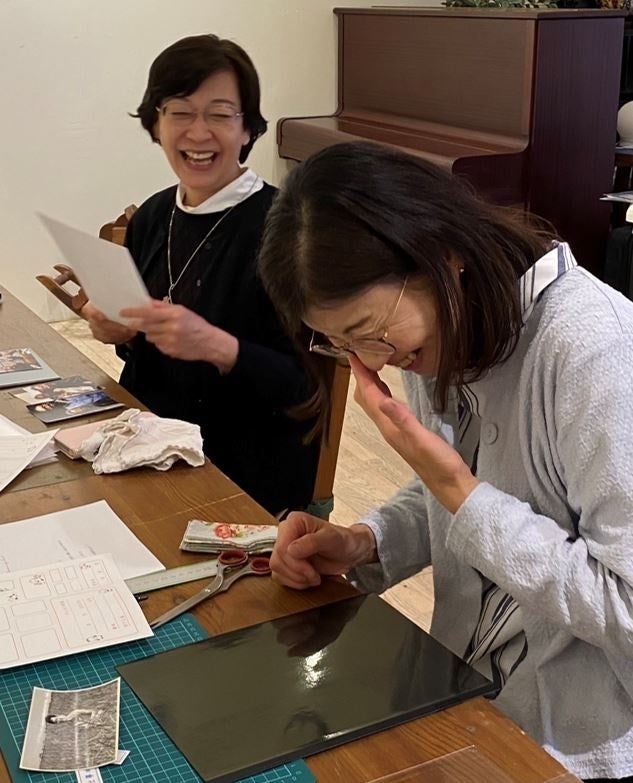 親のエピソードに話がはずむ