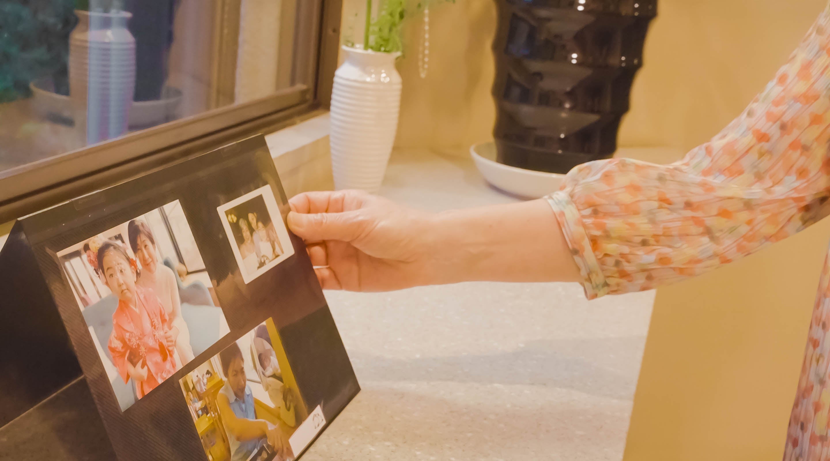 フォトスタンドとしても