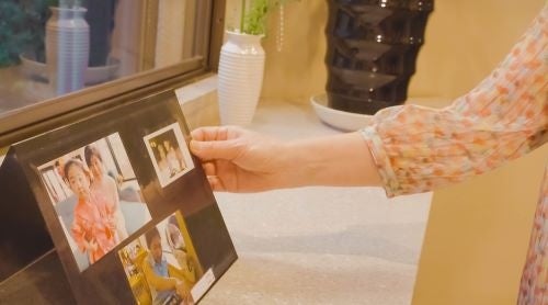 フォトスタンドにも