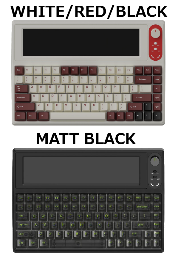 VLMOND VISION BOARD モニター付メカニカルキーボード、カスタム 液晶とキーボードが一つに。ワークスペースに革命を「Vision Board