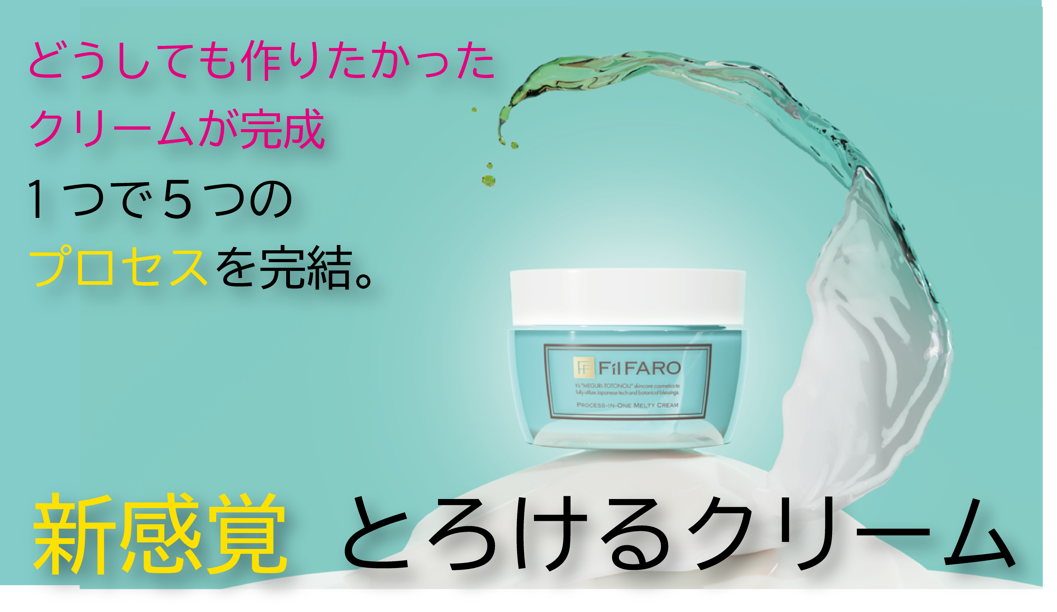 2023年6月28日（水）新スキンケアブランド「FilFARO(フィルファーロ