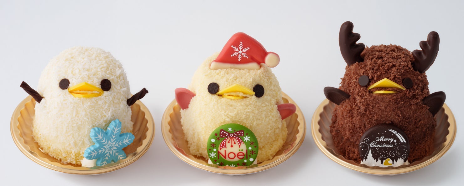 今年のクリスマスぴよりんは1度じゃ終わらない！3種類のクリスマス限定