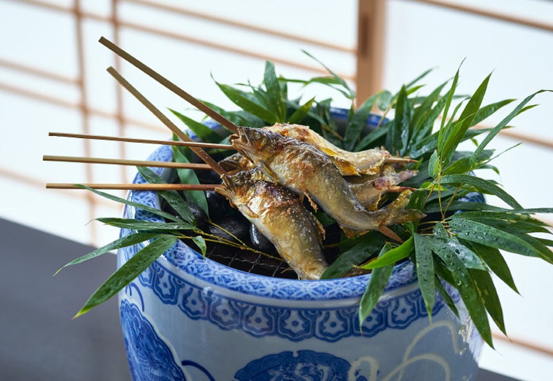 寄付金額35,000円以上：日本料理柏屋　多摩川を一望　初秋会席コース　飲み放題2時間付 1名様分