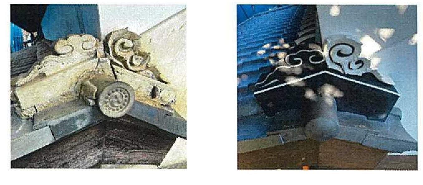 土蔵(熨斗止め)の修復