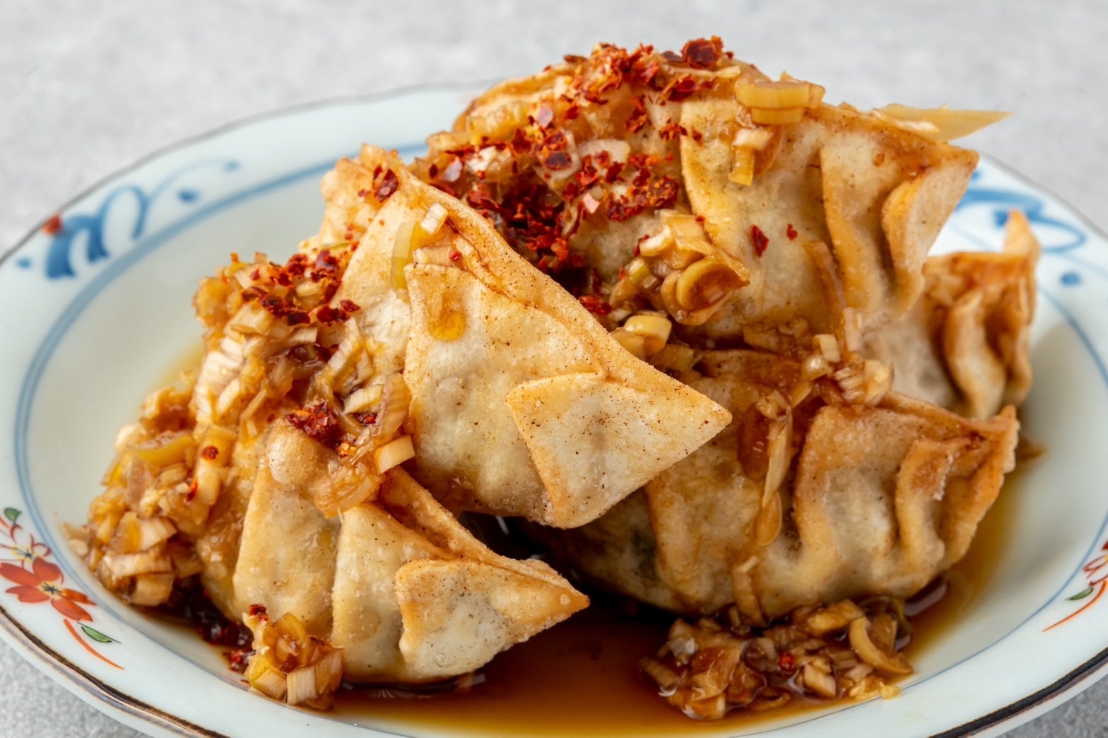 油淋揚げ餃子（450円）