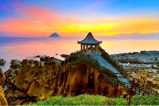 和平島地質公園 写真提供：北海岸・観音山国家風景区管理事務所