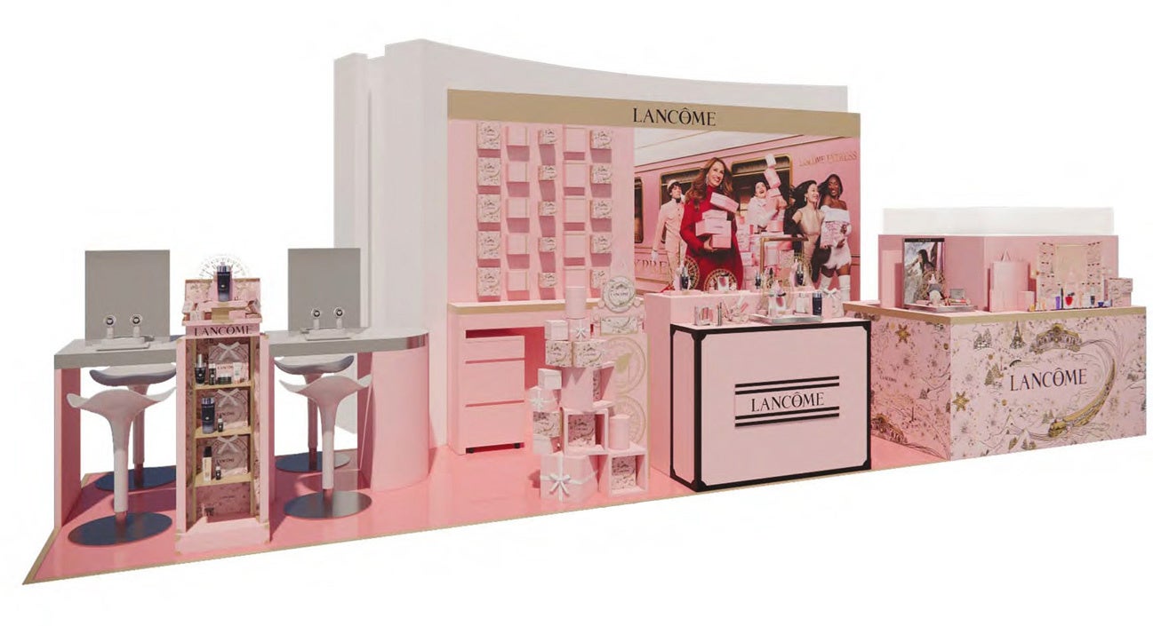 ランコム、ホリデーシーズンを彩るポップアップストアを阪急うめだ本店にて開催 2025年10月29日（水）～11月4日（火）