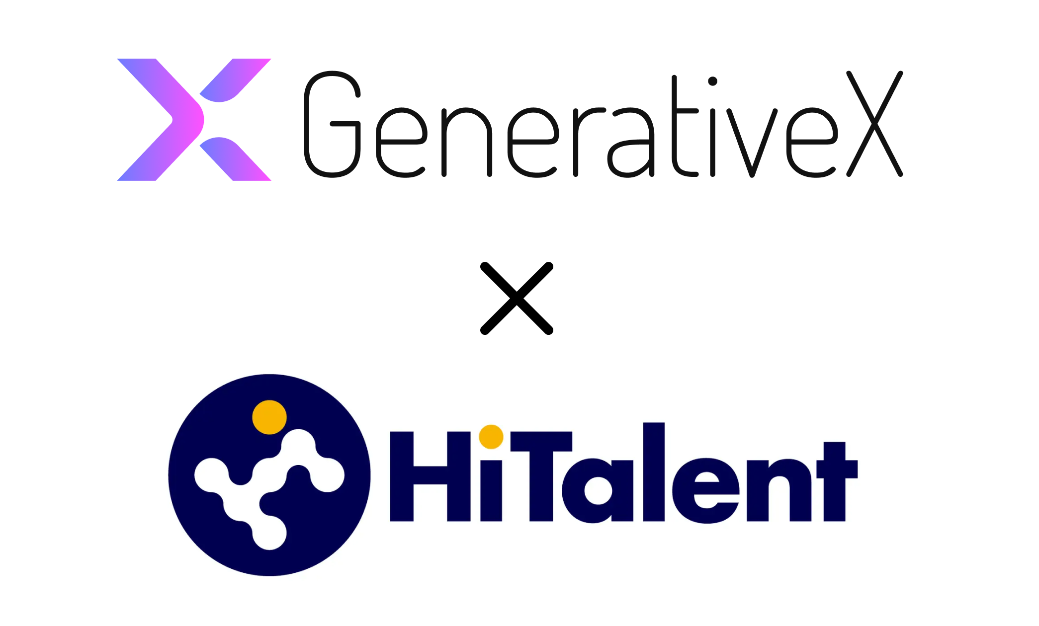 GenerativeXとハイタレント、ジェネレーティブAI（生成AI）に特化した