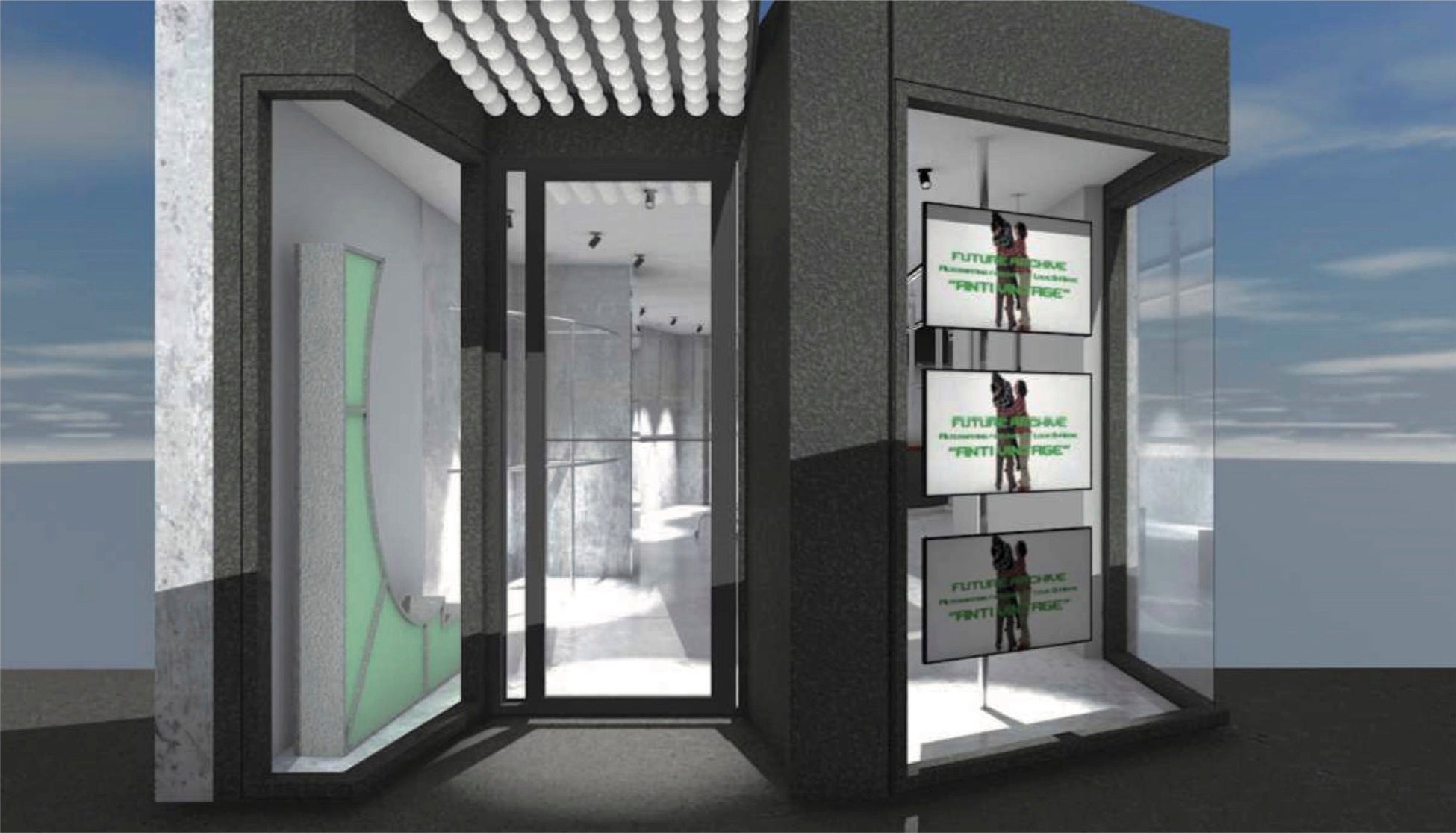 「 ビームス 原宿 アネックス」の店舗すべてを使った「FUTURE ARCHIVE」のプレゼンテーション