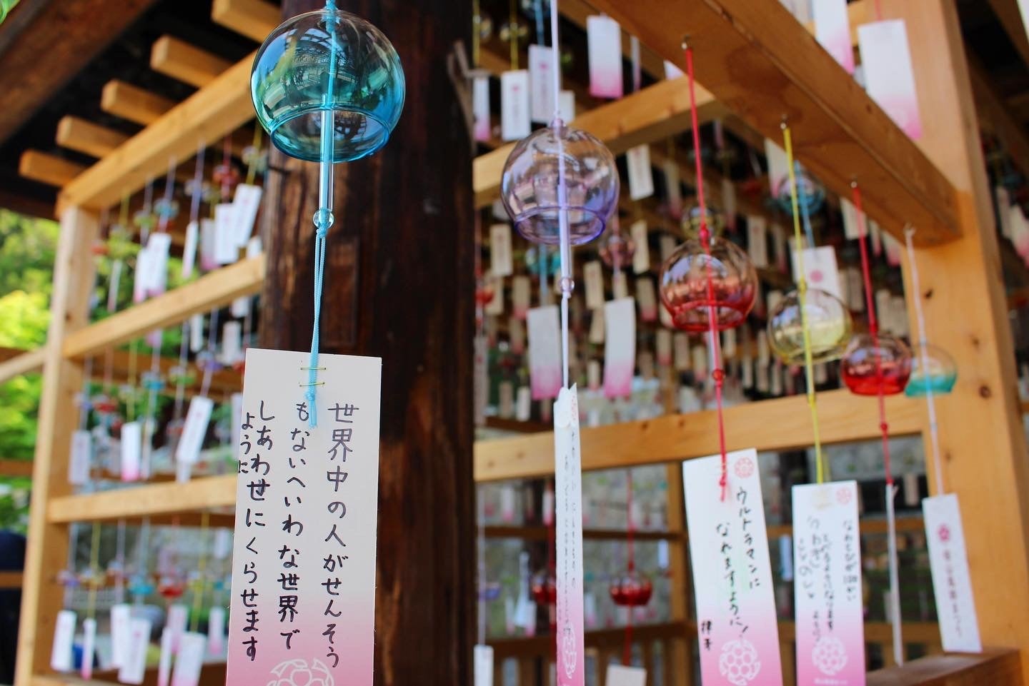 昨年の風鈴まつりの様子