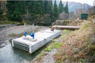 小水力発電施設