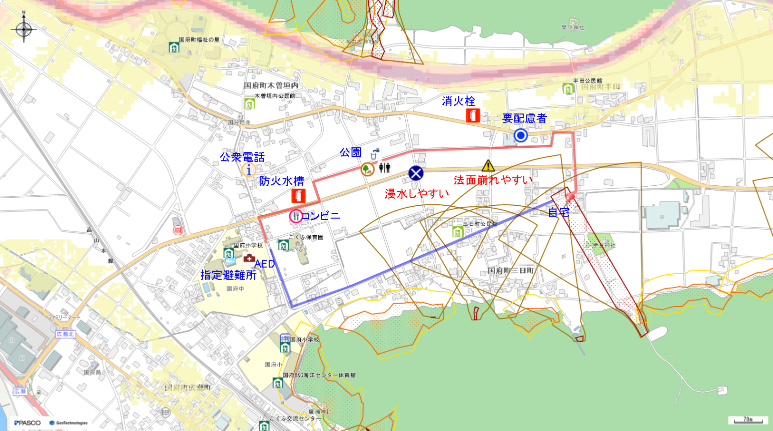 岐阜県高山市】わがまち防災マップweb版を導入しました | 高山市の
