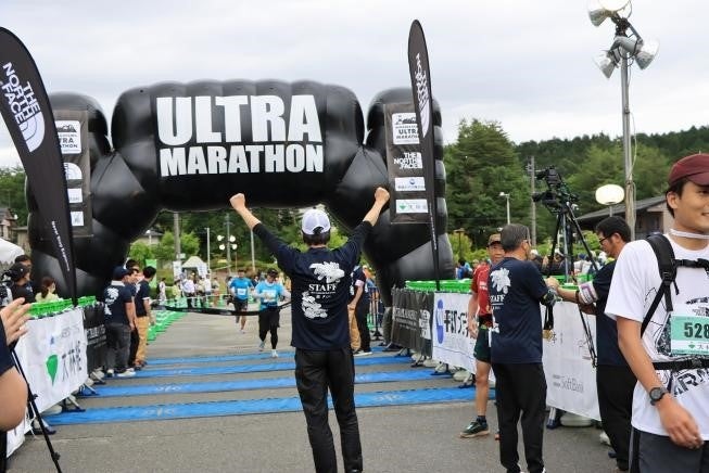 昨年の大会の様子（ゴール）