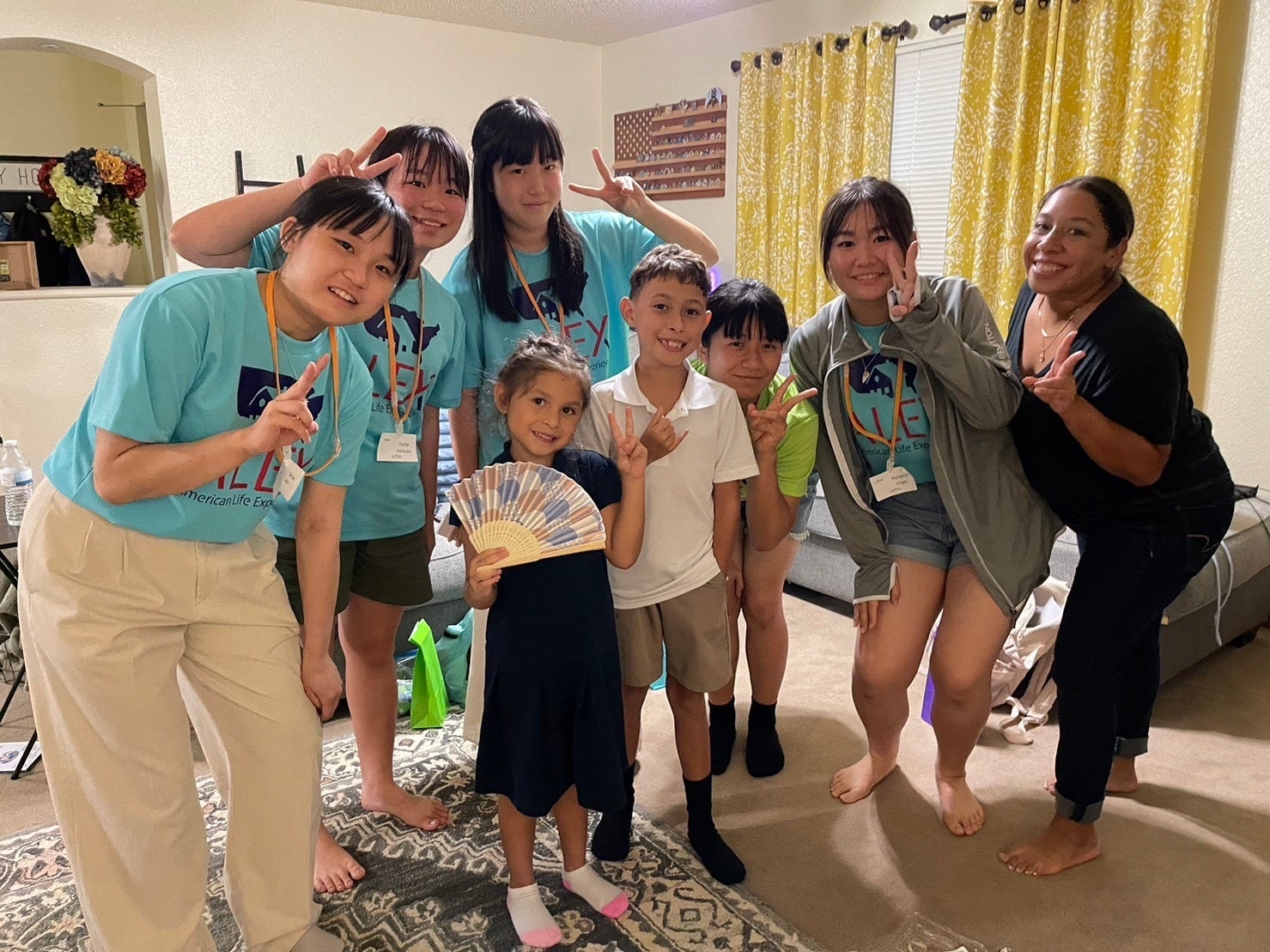 アメリカ人家庭訪問