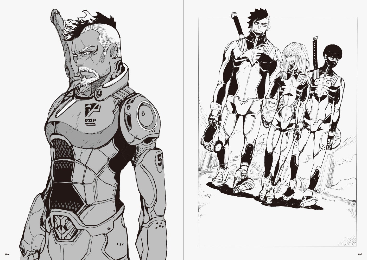 イラストレーターAcky Bright待望の商業初画集！『Acky Bright B