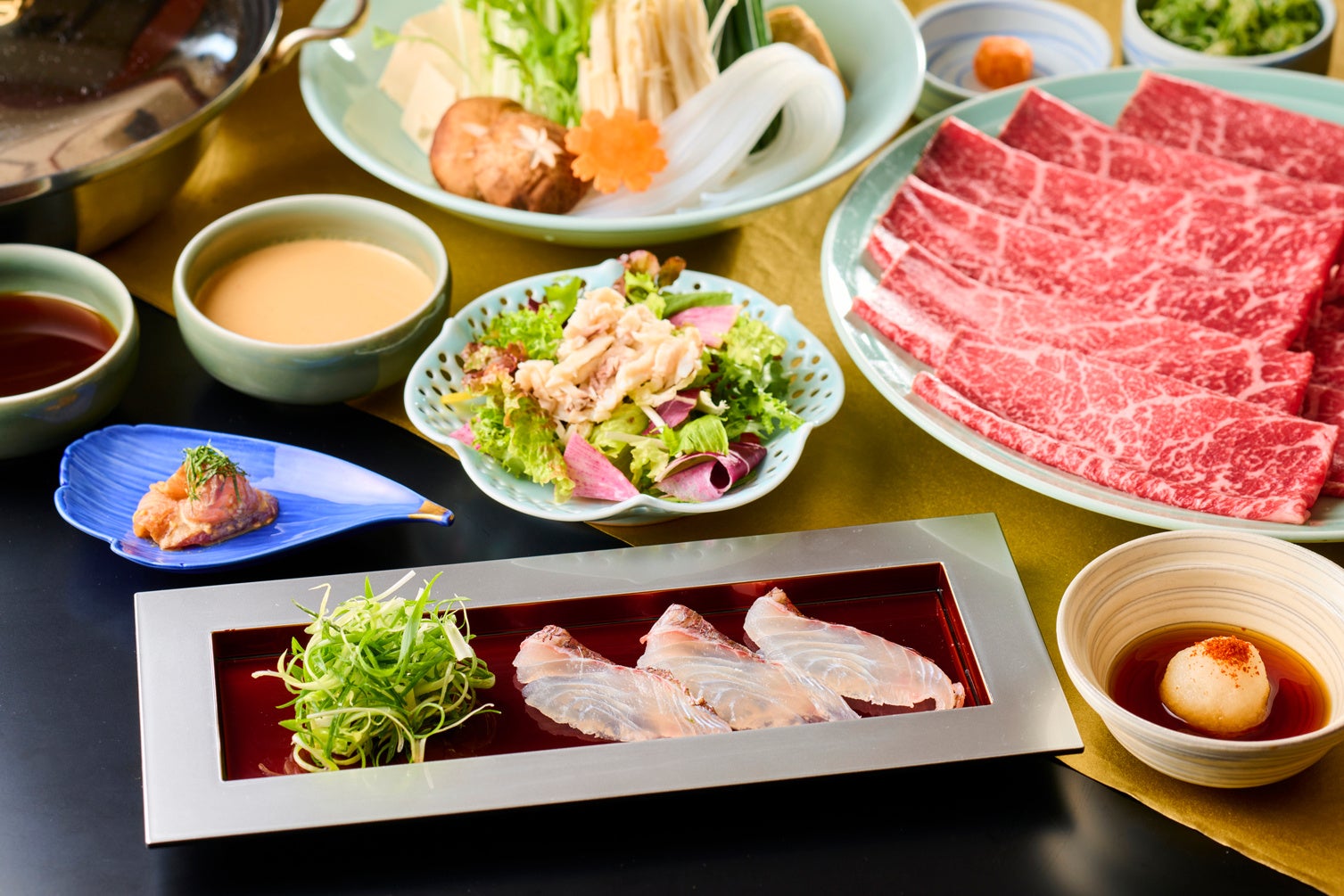 鯛料理を満喫出来るコース