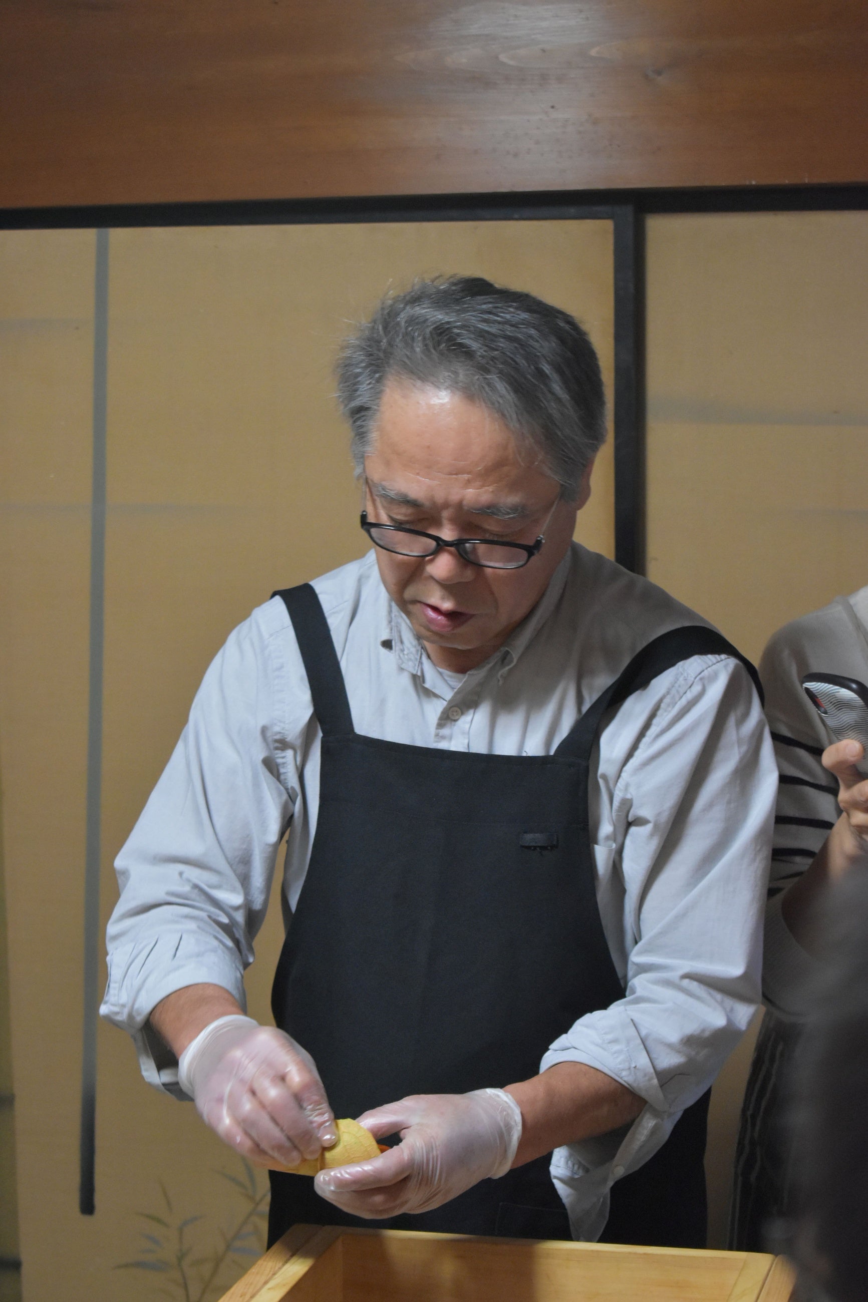 柿の葉寿司の里・かわかみの徳岡さん