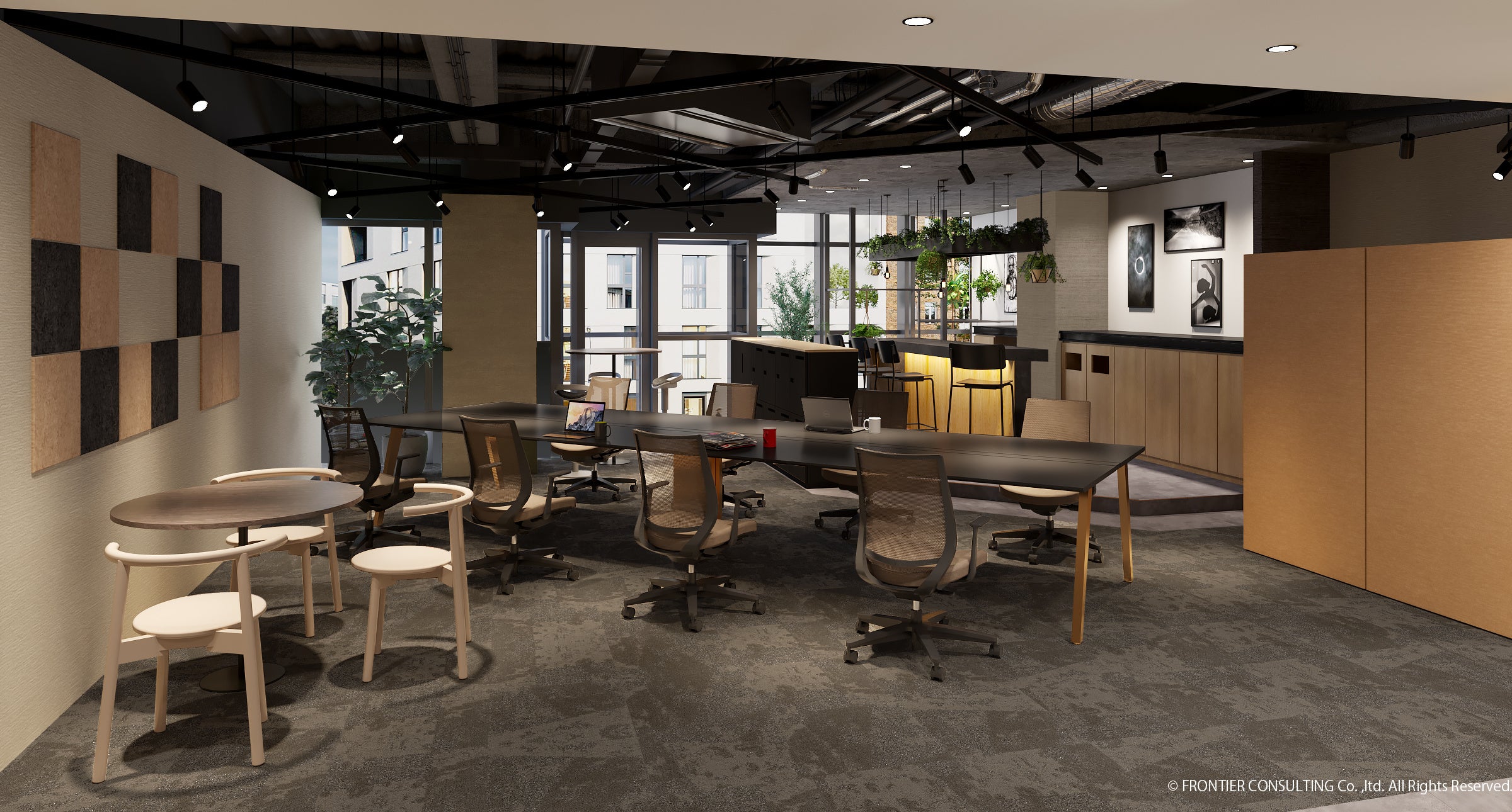 「VORT麴町plus」5階パース＊パースはイメージであり、実際の内観とは異なる場合があります。