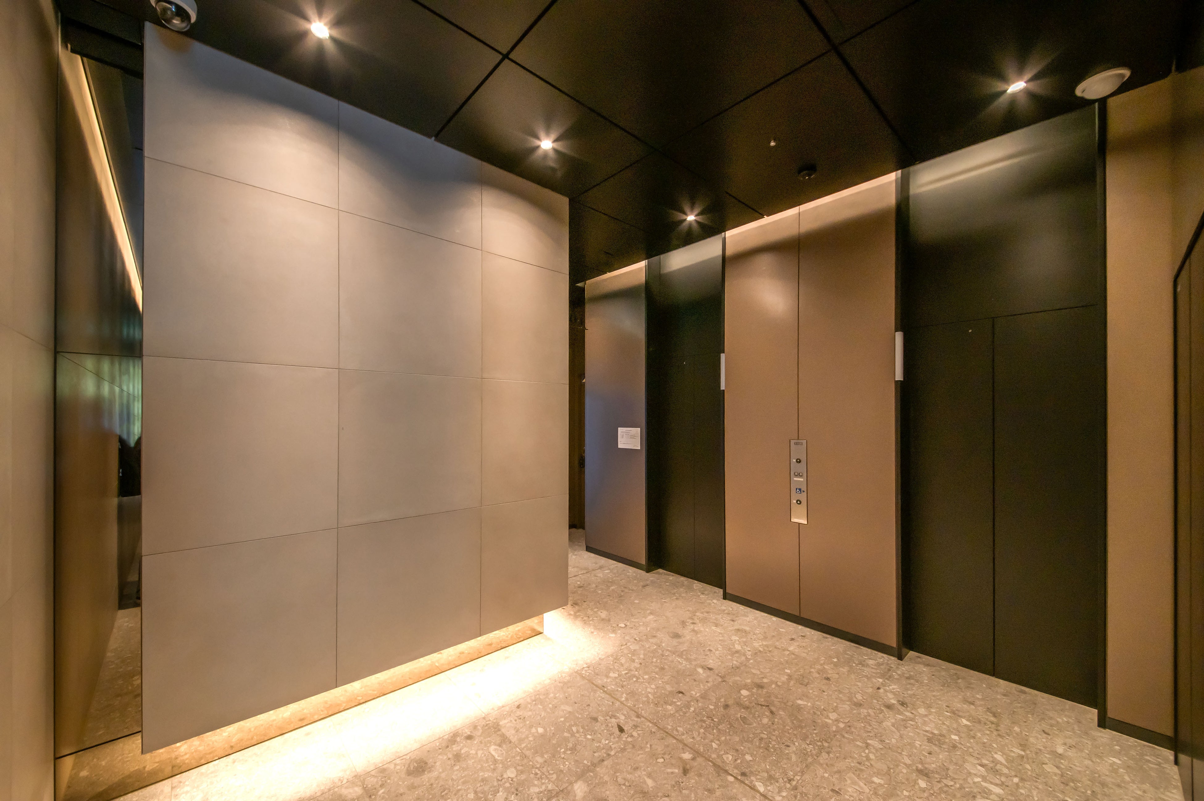 「VORT五反田（仮称）」 エレベーターホール（※2023年10月撮影）