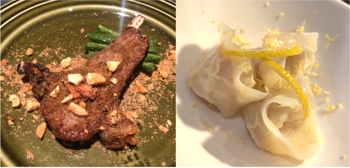 今回のフェアのために開発されたオリジナルペアリングメニュー