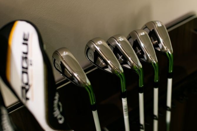 最新ゴルフクラブの設置