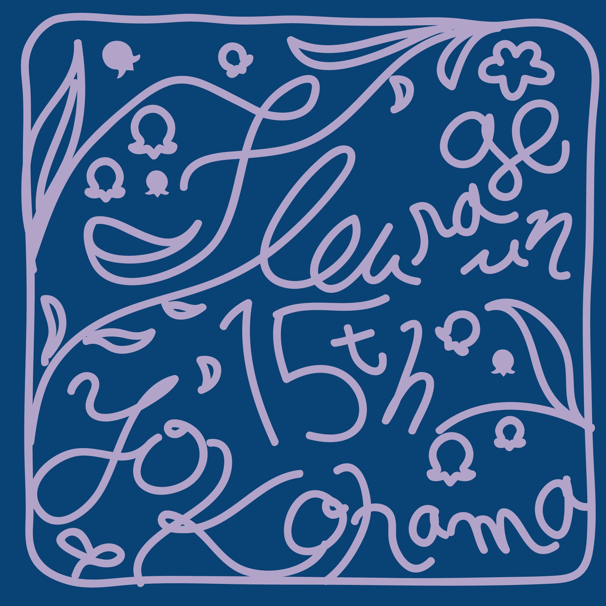 港町である横浜のイメージでブルーの15th限定メインビジュアル