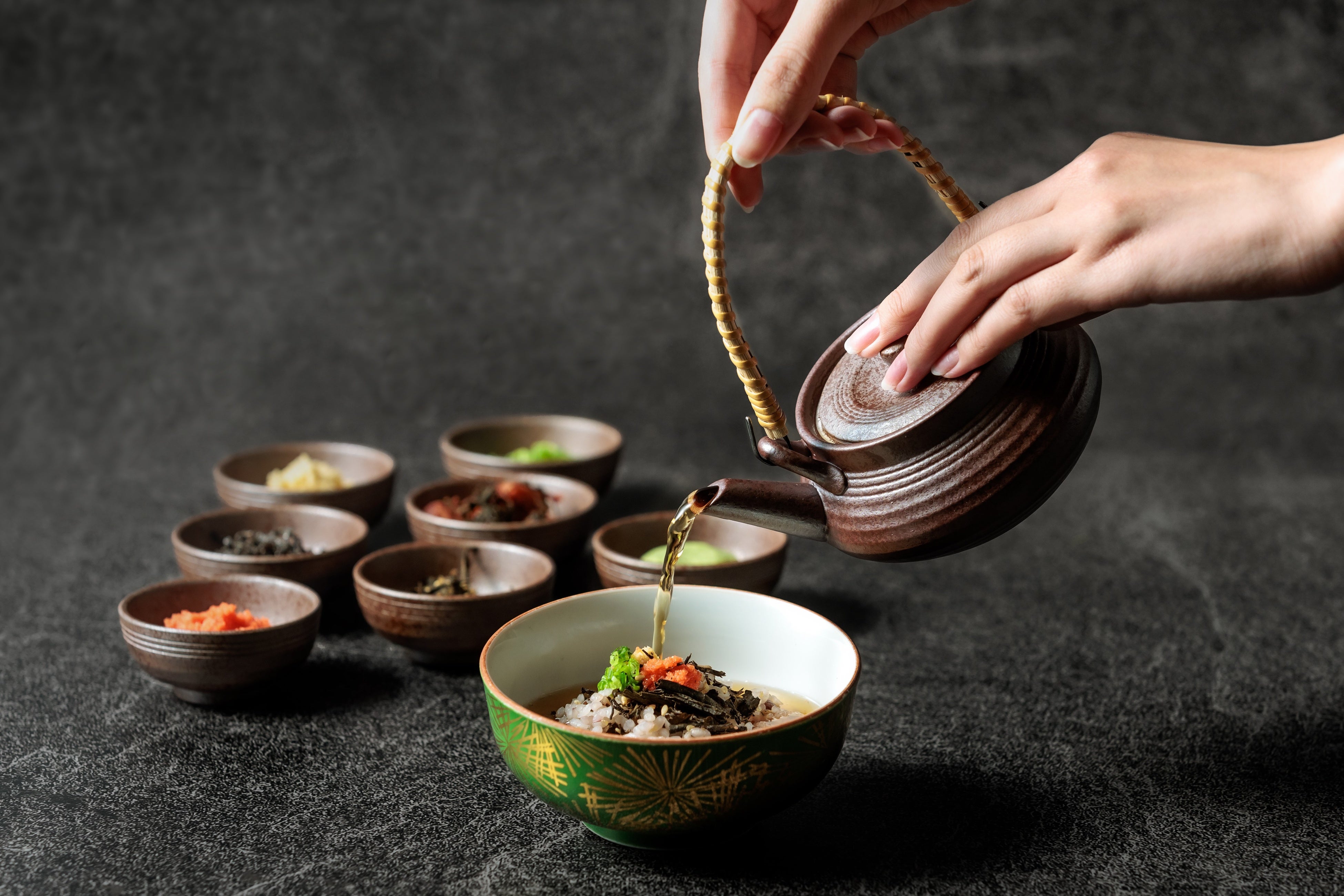 お茶漬けブッフェ