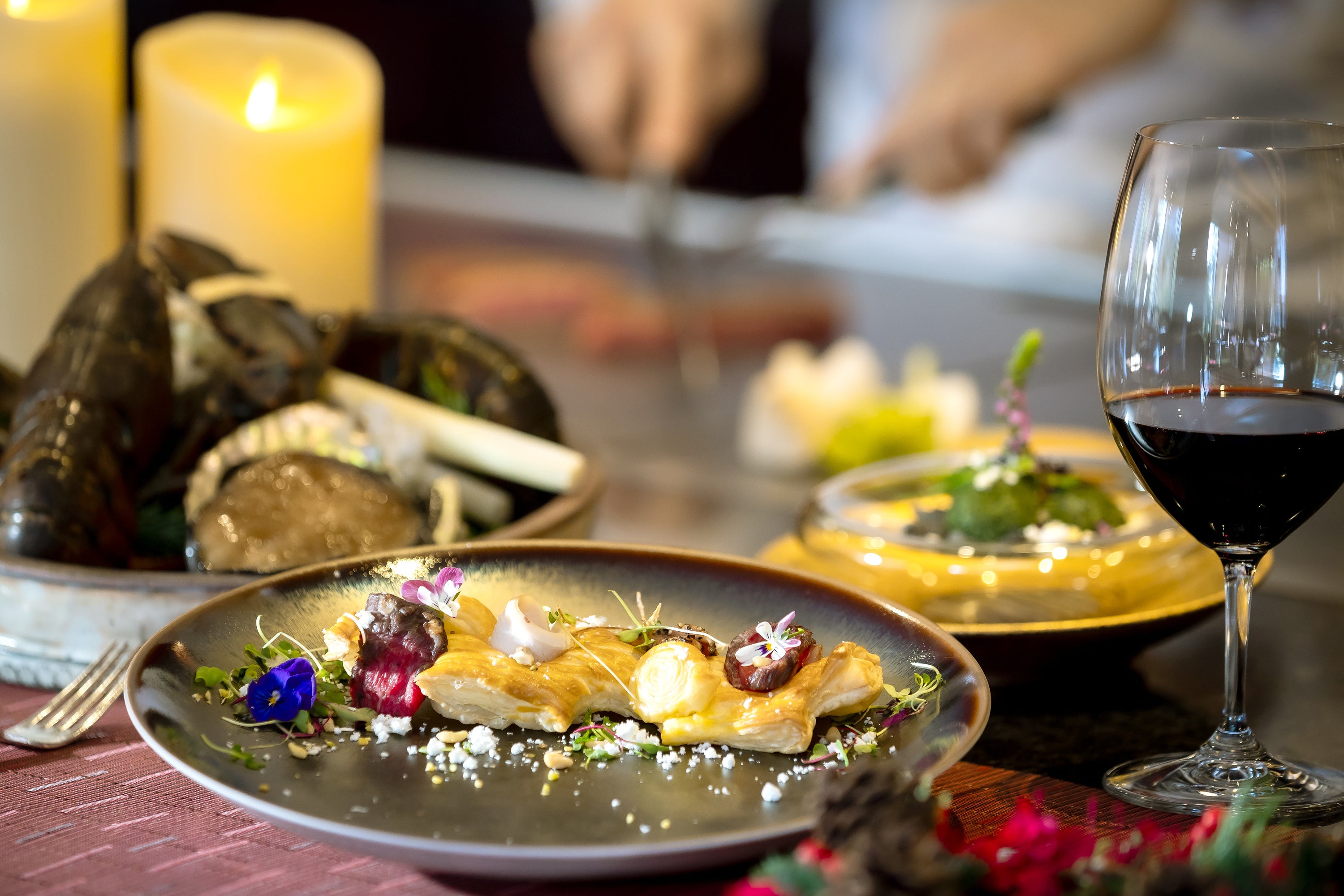 鉄板焼 「彩」のクリスマスイメージ