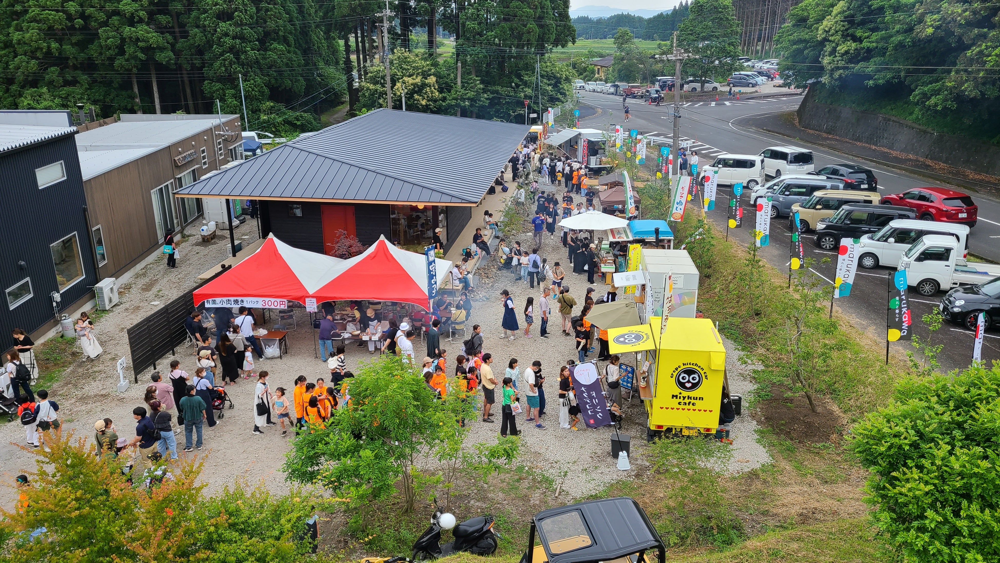 高所作業車からの景色