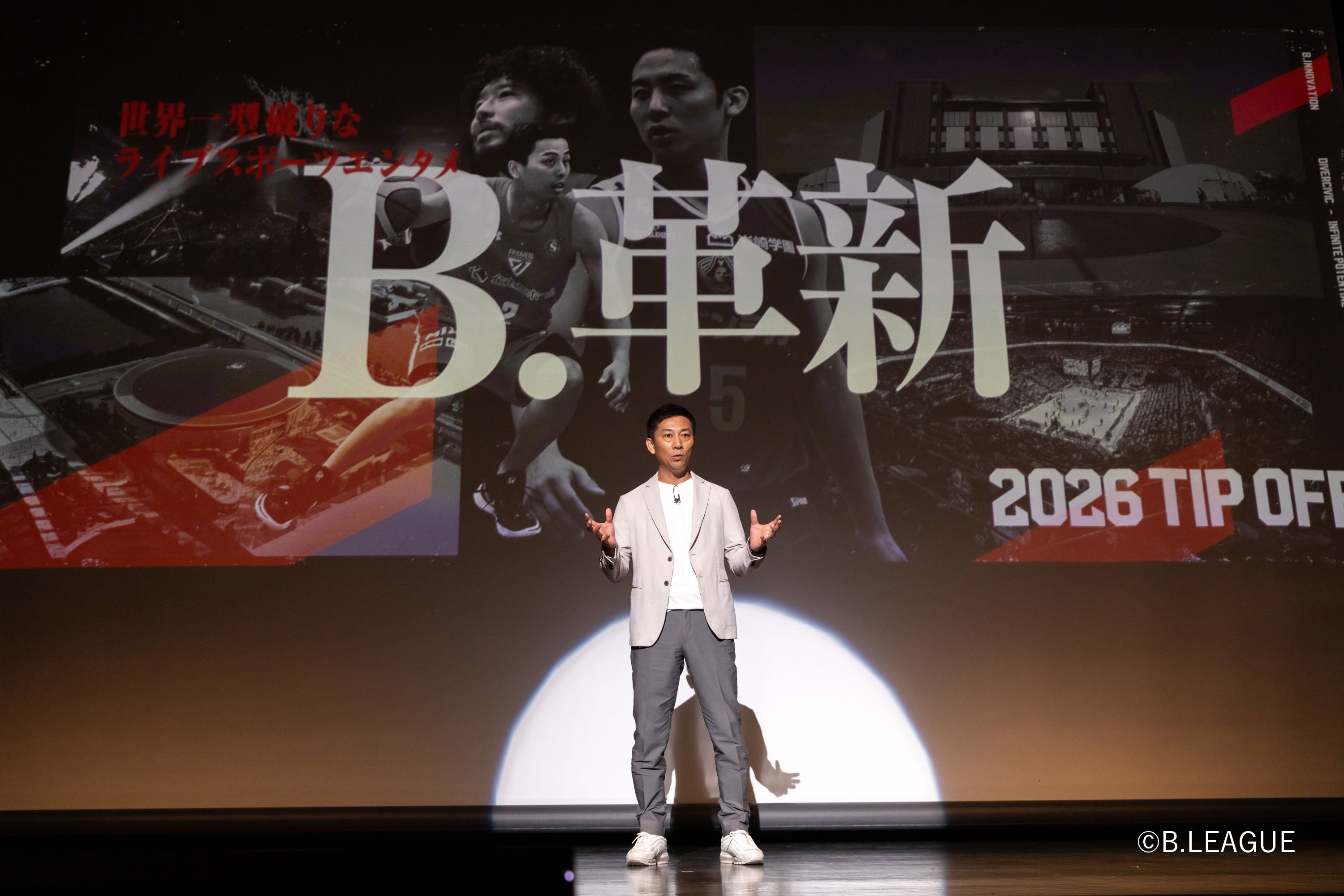 B.LEAGUEチェアマン（代表理事CEO）島田慎二