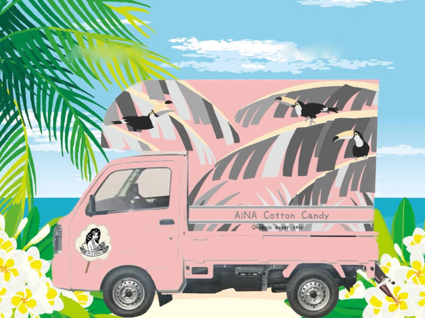 キッチンカーの完成イメージです!