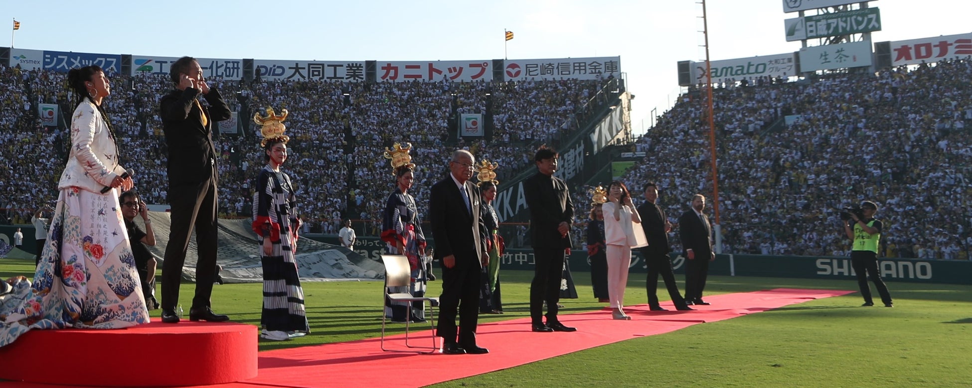 野球界・各界の著名人が記念式典に登壇