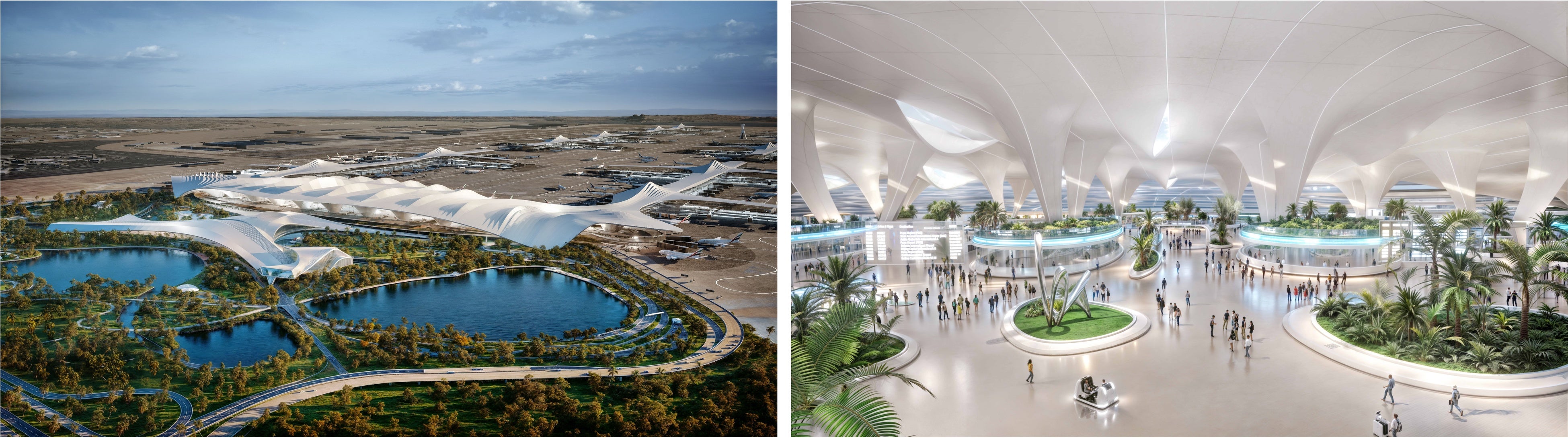 「アル・マクトゥーム国際空港」完成イメージ