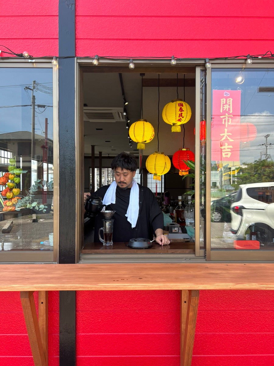 コーヒースタンド併設予定