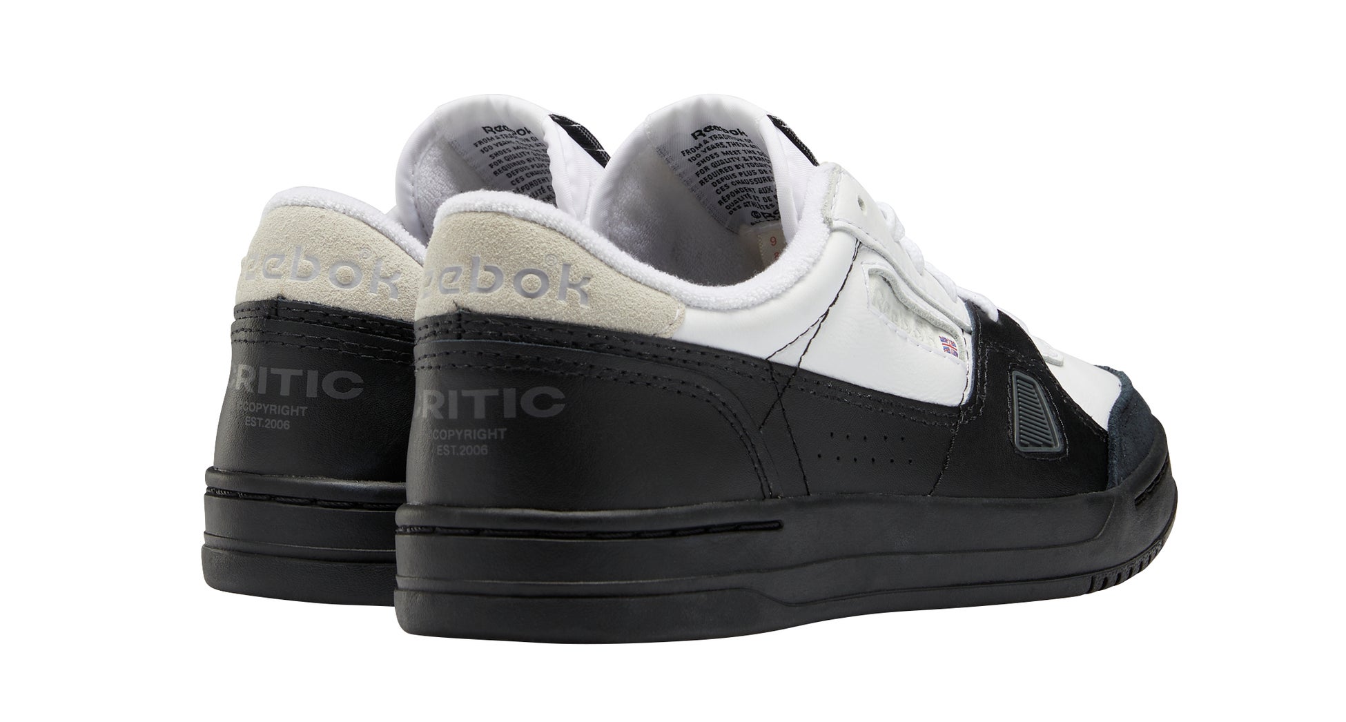 REEBOK x CRITIC LT COURT★コラボ★兼用 ユーモア溢れる世界観を持つ韓国ストリートブランド「CRITIC」と