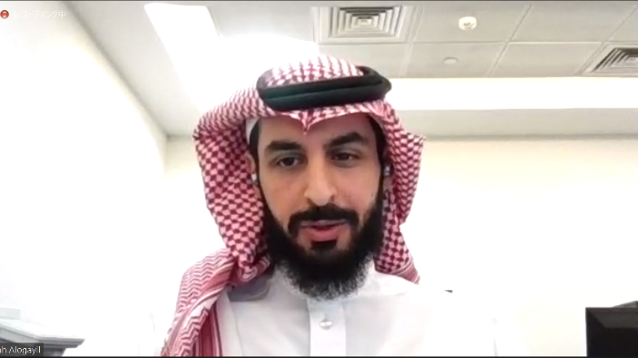 産業鉱物資源省　Abdullah Alogayil氏の講演