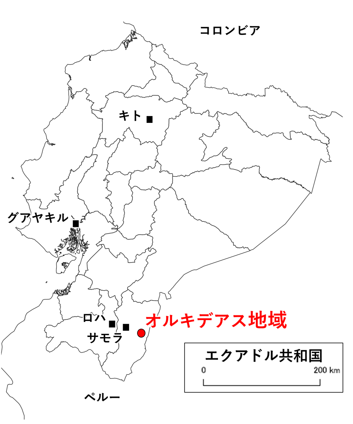 プロジェクト位置図