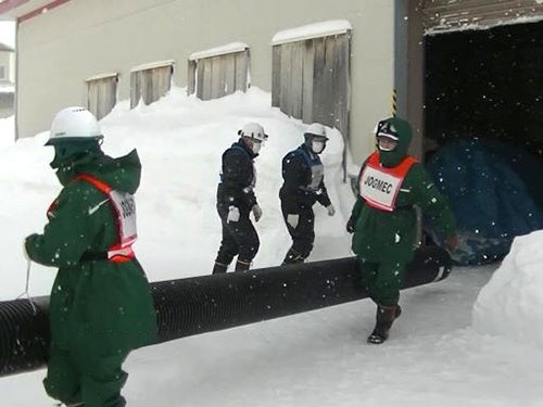 実地訓練※（仮設配管運搬）