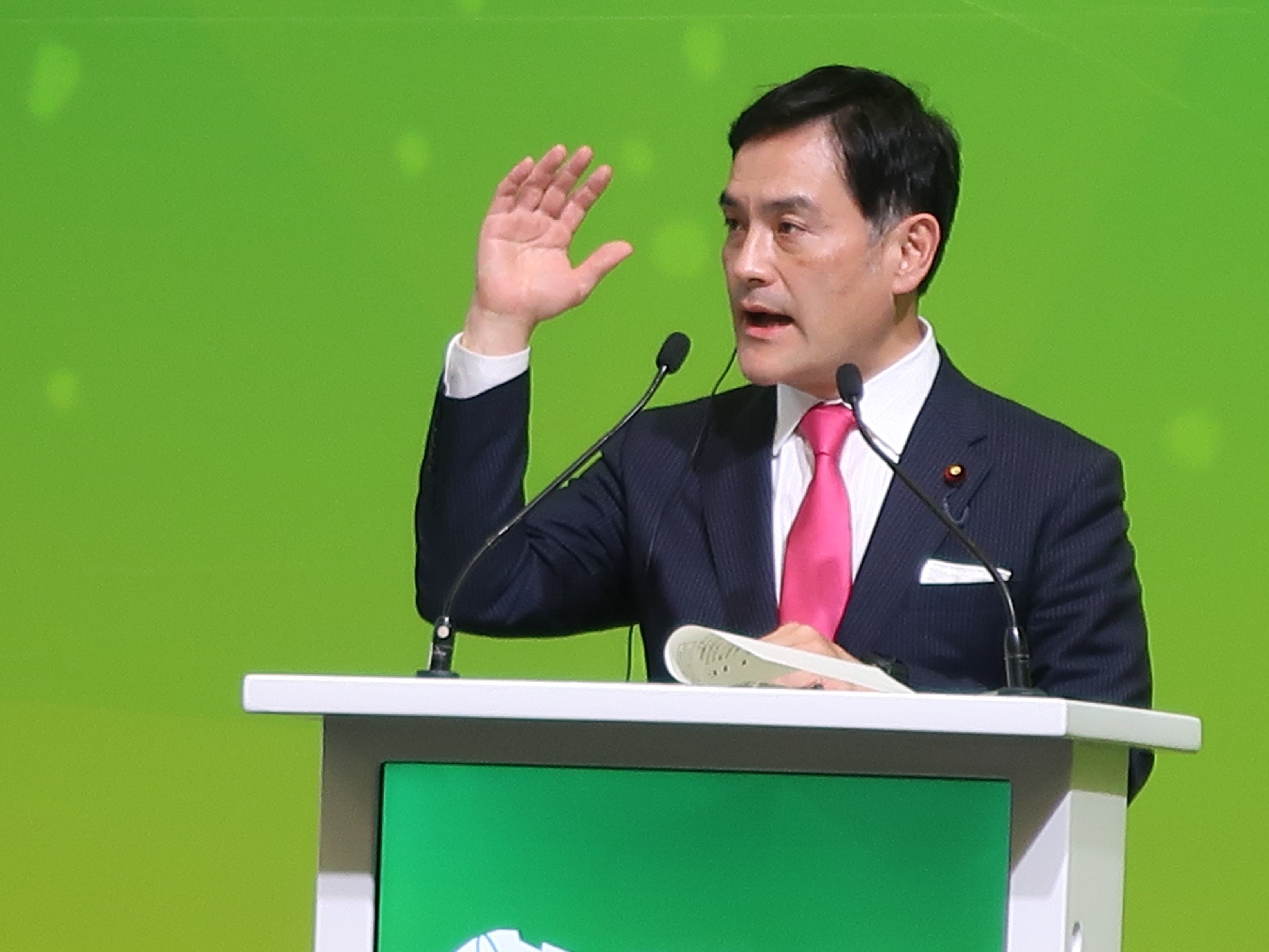 岩田経済産業大臣政務官　講演