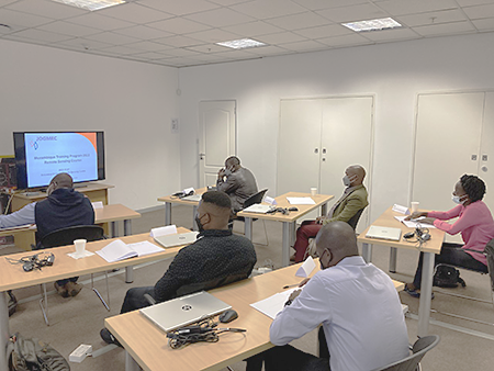 技術講義風景（リモートセンシング）　