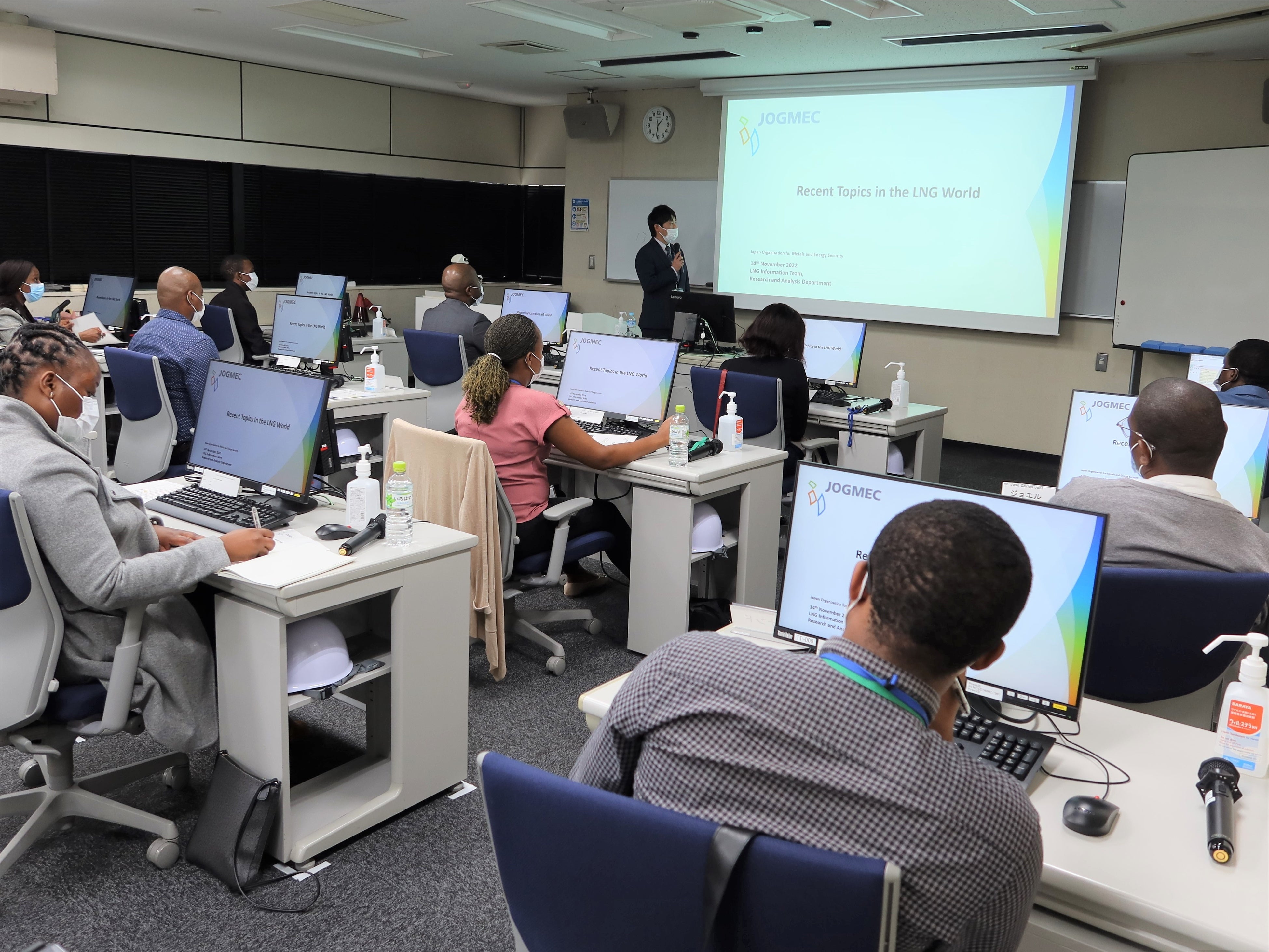 TRCにおける研修の様子