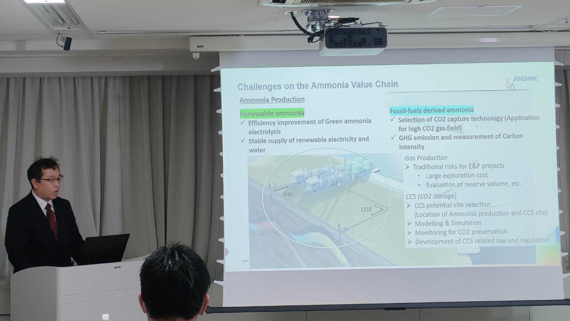 JOGMECによる講演の様子