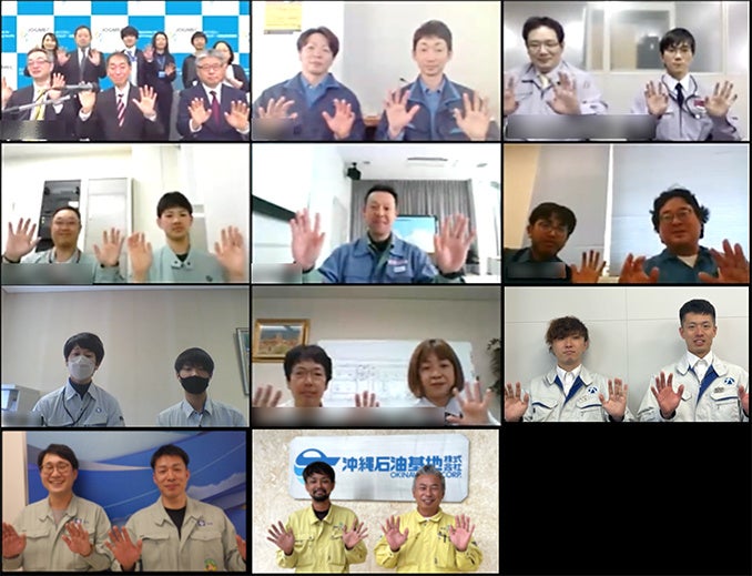 オンラインでの記念撮影(その2)