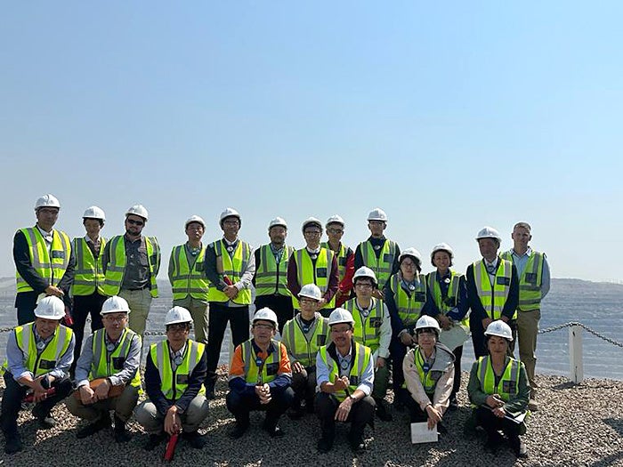 サイト訪問の様子（センチネル銅鉱山）