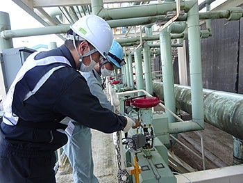 配管の満液確認