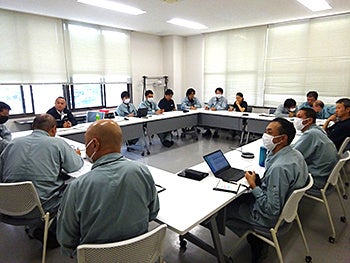 訓練打合せ(本館会議室)